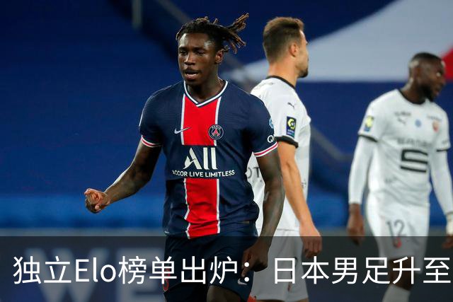 独立Elo榜单出炉：日本男足升至世界第15，亚洲第一，韩国第33